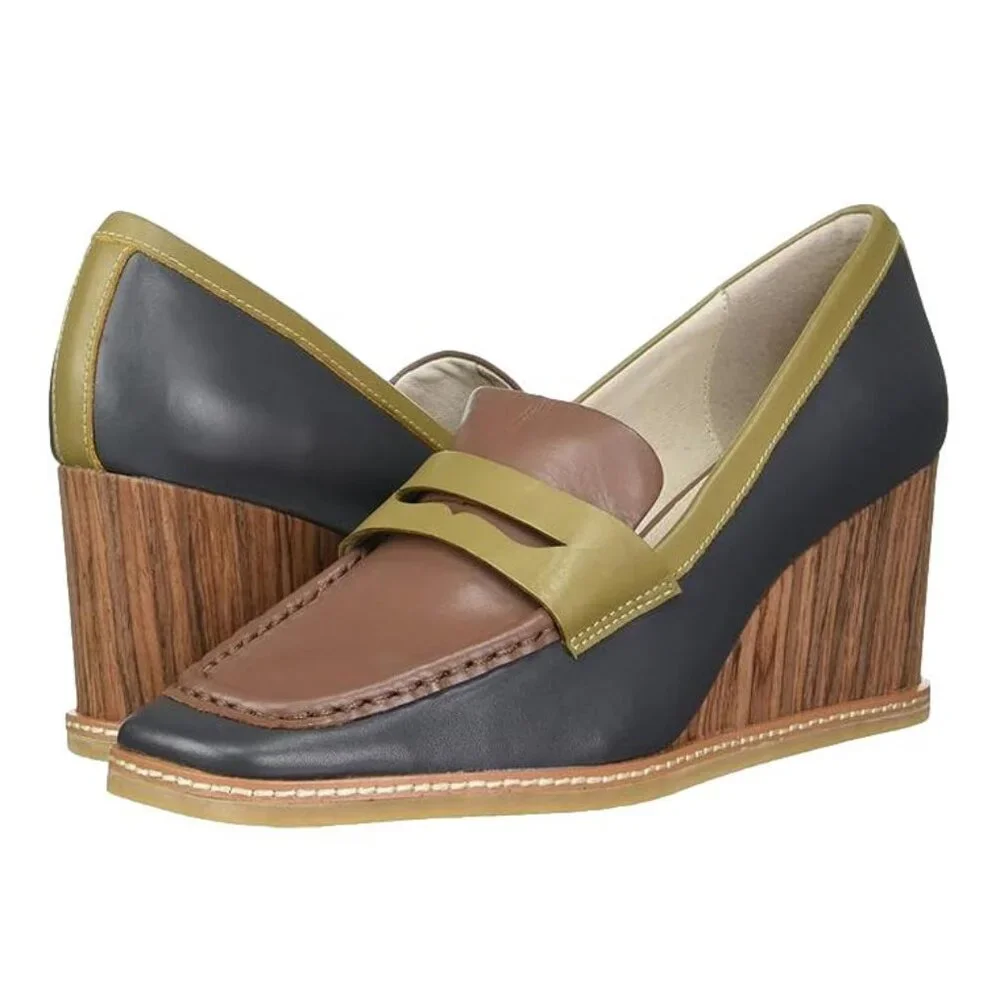 Sanctuary Women's Cadence Loafers Magenta Carmel Butternut Size 9M